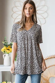 SANDIE V Neck Top
