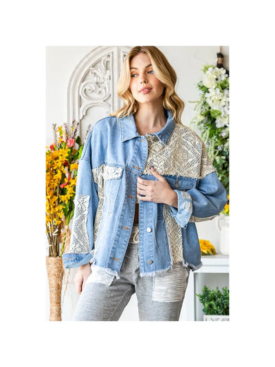 MIRA  CROCHET JACKET
