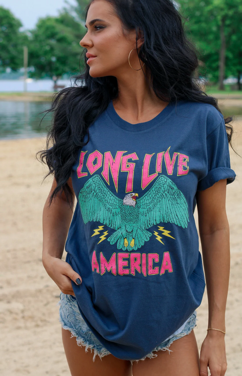 "LONG LIVE AMERICA"  TEE