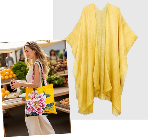 PIXIE SUMMER DAYS TOTE & KIMONO