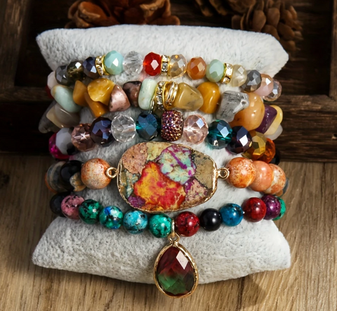 FELICIA SUMMER STACK BRACELET