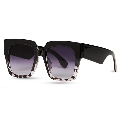 Black Leopard Sunglasses (Oversize)