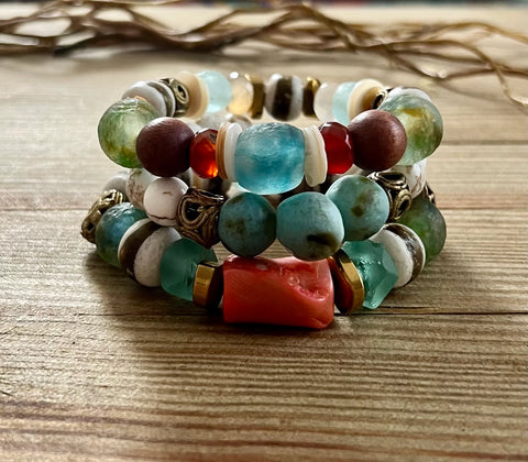 Seven Gemstones Bracelet