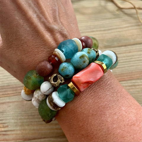 Seven Gemstones Bracelet