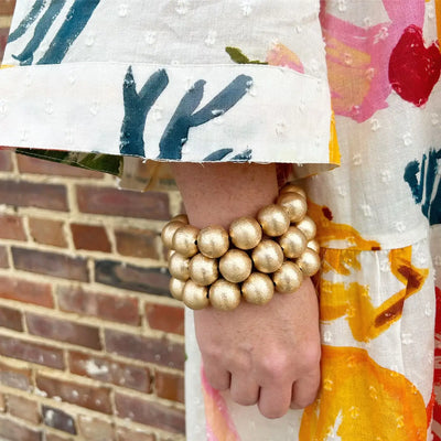 Gold or SILVER Ball Bracelet