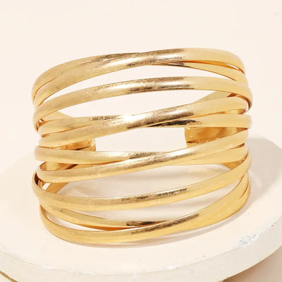 Matte Gold Cuff