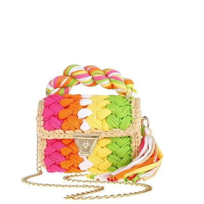 Woven  Bella Sherbet Bag / Crossbody