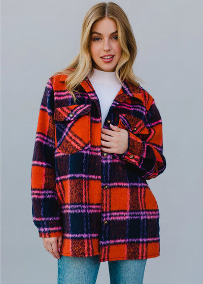 Doreen Plaid Shacket