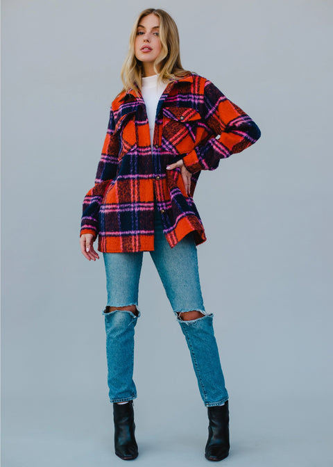 Doreen Plaid Shacket