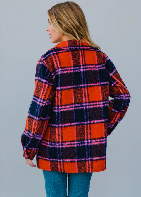 Doreen Plaid Shacket