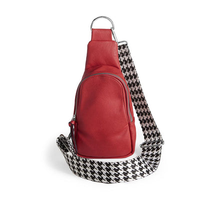 Red , Mocha or Black Crossbody Bags