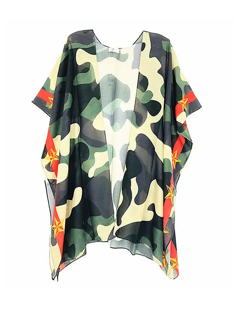 Camo Stars Kimono