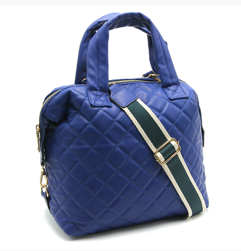 Quilted Faux Leather Bags- 3 colors