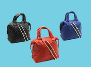 Quilted Faux Leather Bags- 3 colors